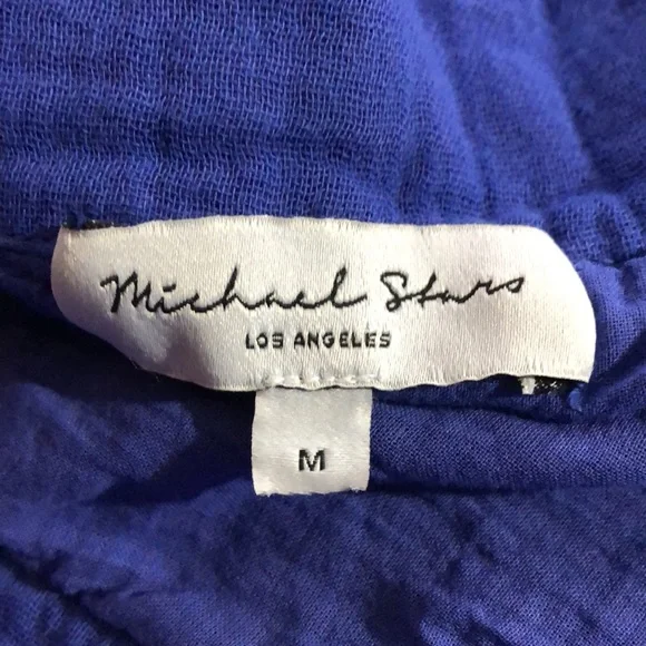 Michael Stars Evie Midi Dress, Size Medium, Purple Blue - Picture 4 of 5